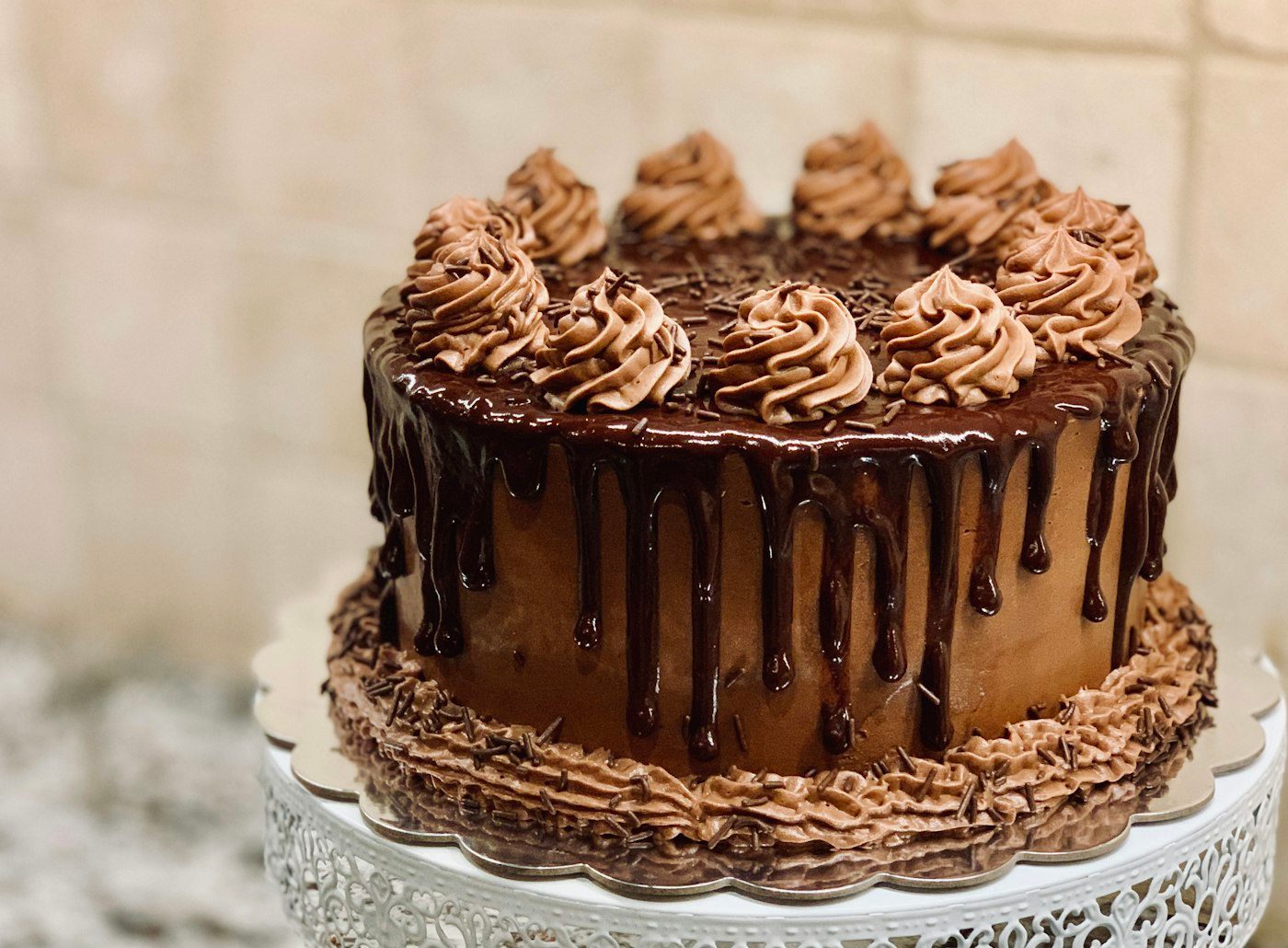 Chocolate layer cake