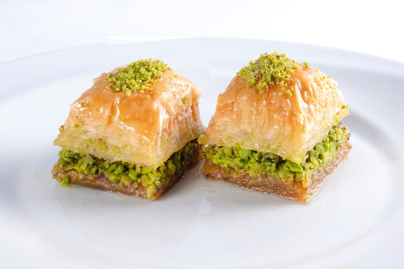 Baklava pastry with nuts