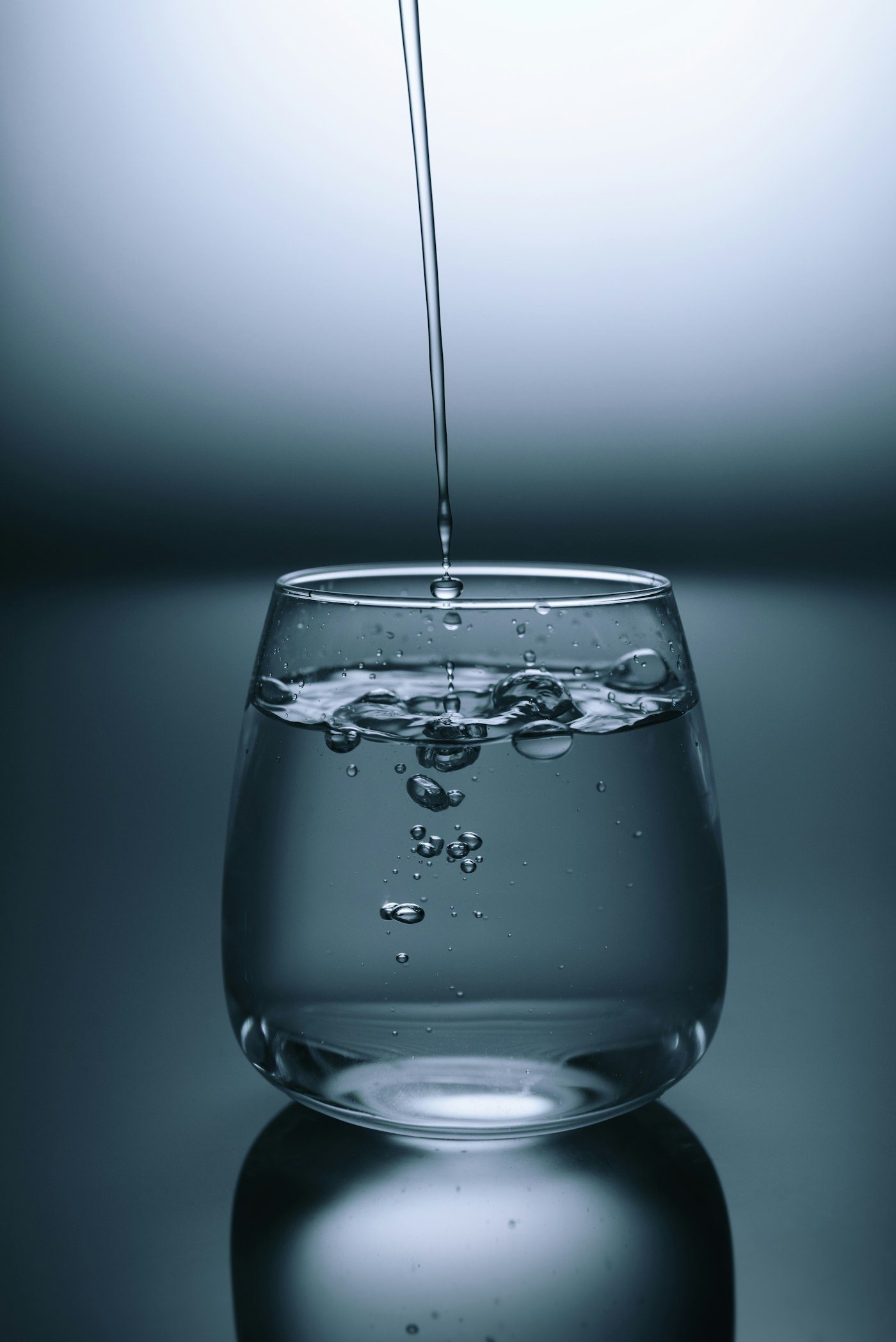 Bottle of still mineral water