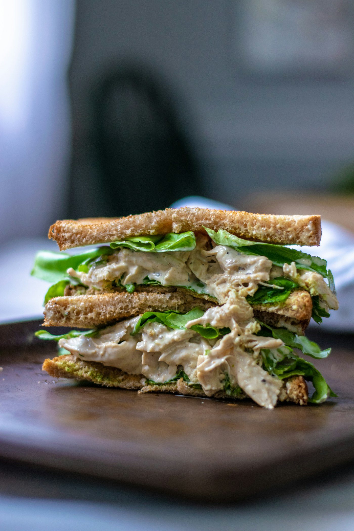 Chicken mayonnaise sandwich