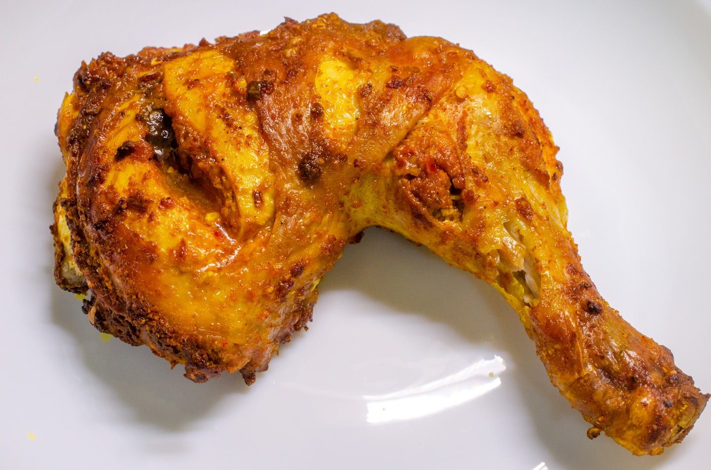 Skewer of grilled tikka